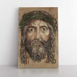Head of Jesus Christ (1928) by Albert Durer canvas wall art - Image 4