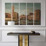 Scene on the Grand Canal Venice Smithsonian American Art Museum Bequest of Mabel Johnson Langhorne canvas wall art - Image 5