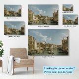 The Grand Canal in Venice from Palazzo Flangini to Campo San Marcuola canvas wall art - Image 6