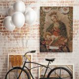 The Virgin Adoring the Christ Child with Two Saints La Virgin adorando al Nino Jesus con dos santos canvas wall art - Image 6