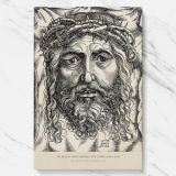 The Head of Christ Crowned with Thorns (circa 1530) print in high resolution by Canvas Wall Art - Image 7
