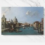 Santa maria della salute and canal grande venice 1700 - 1799 Canaletto canvas wall art - Image 7
