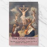 The crucifixion canvas wall art - Image 7