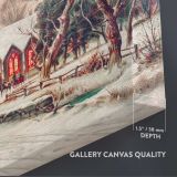 Christmas Eve by Hoover & Son canvas wall art - Image 8