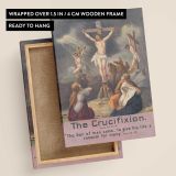 The crucifixion canvas wall art - Image 9