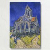 Church at Auvers by Van Gogh Print - Village Church Landscape Blue Sky Art - Image 7
