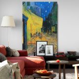 Cafe Terrace at Night Canvas Print Van Gogh - Starry Night Cafe Street Scene - Image 8