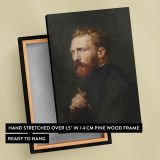 Portrait of Van Gogh by John Russell - Warm Tones Impressionist Portrait canvas wall art - Image 6
