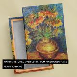 Fritillaries in Copper Vase by Van Gogh - Floral Still Life Artwork canvas wall art - Image 6