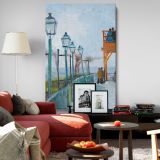 Terrace and Observation Deck by Van Gogh - Paris Street View Art canvas wall art - Image 8