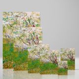Vincent Van Gogh's The Flowering Orchard 1888 - Spring Trees Blossom Landscape Art canvas wall art - Image 4