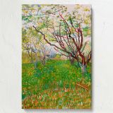 Vincent Van Gogh's The Flowering Orchard 1888 - Spring Trees Blossom Landscape Art canvas wall art - Image 7