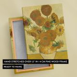 Sunflowers - Floral Still Life in Yellow Vase By Vincent van Gogh canvas wall art - Image 6