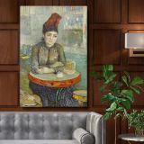 Agostina Segatori in the Cafe du Tambourin - Parisian Portrait Print By Vincent van Gogh