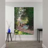 The Parc Monceau - Impressionist Park Scene Print By Claude Monet - Image 2