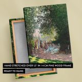 The Parc Monceau - Impressionist Park Scene Print By Claude Monet - Image 6