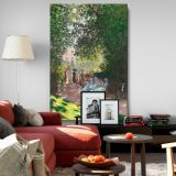 The Parc Monceau - Impressionist Park Scene Print By Claude Monet - Image 8