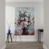 Chrysanthemums - Vintage Style Bouquet Still Life Print By Claude Monet - Image 2