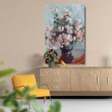 Chrysanthemums - Vintage Style Bouquet Still Life Print By Claude Monet - Image 5