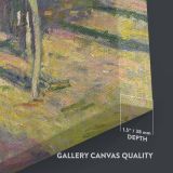 View from His House at Le Cours du 14 Juillet - Impressionist Landscape By Claude Monet canvas wall art - Image 3