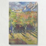 View from His House at Le Cours du 14 Juillet - Impressionist Landscape By Claude Monet canvas wall art - Image 7