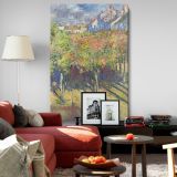 View from His House at Le Cours du 14 Juillet - Impressionist Landscape By Claude Monet canvas wall art - Image 8