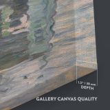 The Studio Boat - Impressionist River Scene By Claude Monet canvas wall art - Image 3