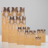 Beethoven Frieze - Golden Vienna Secession Mural By Gustav Klimt canvas wall art - Image 4