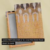 Beethoven Frieze - Golden Vienna Secession Mural By Gustav Klimt canvas wall art - Image 6