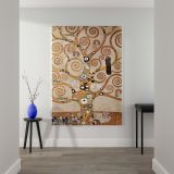 Tree of Life - Elegant Golden Spiral Symbolism By Gustav Klimt canvas wall art - Image 2