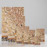 Tree of Life - Elegant Golden Spiral Symbolism By Gustav Klimt canvas wall art - Image 4