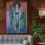 Portrait of Adele Bloch-Bauer II - Stylish Modern Lady By Gustav Klimt canvas wall art