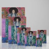 Portrait of Adele Bloch-Bauer II - Stylish Modern Lady By Gustav Klimt canvas wall art - Image 4