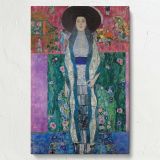 Portrait of Adele Bloch-Bauer II - Stylish Modern Lady By Gustav Klimt canvas wall art - Image 7