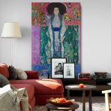 Portrait of Adele Bloch-Bauer II - Stylish Modern Lady By Gustav Klimt canvas wall art - Image 8