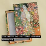 The Dancer - Abstract Colorful Woman Portrait By Gustav Klimt canvas wall art - Image 6