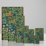 Cock Pheasant - Woodland Birds and Flowers Design By William Morris & John Henry Dearle canvas wall art - Image 4