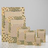 The Story of the Dwellers at Eyr - Illuminated Manuscript Floral Art By William Morris canvas wall art - Image 4