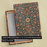 Holland Park Carpet - Ornamental Botanical Textile By William Morris canvas wall art - Image 6