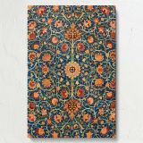Holland Park Carpet - Ornamental Botanical Textile By William Morris canvas wall art - Image 7