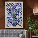 Wey - Watercolour for Printed Fabric Design By William Morris canvas wall art