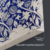 Wey - Watercolour for Printed Fabric Design By William Morris canvas wall art - Image 3