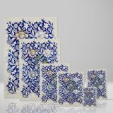 Wey - Watercolour for Printed Fabric Design By William Morris canvas wall art - Image 4