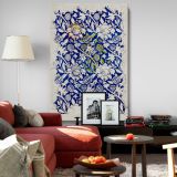 Wey - Watercolour for Printed Fabric Design By William Morris canvas wall art - Image 8