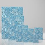 Marigold - Blue and White Botanical Wall Art By William Morris - Image 4