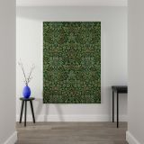 Flower Garden - Green Floral Arts and Crafts Pattern By William Morris canvas wall art - Image 2