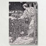 The Shepheardes Calender - Pastoral Scene with Shepherd and Sheep By William Morris canvas wall art - Image 7