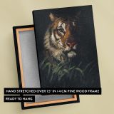 Tiger Head - Majestic Wildlife Portrait By Abbott Handerson Thayer canvas wall art - Image 6