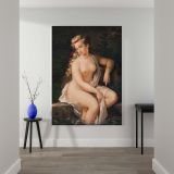 Lady of the Lake - Romantic Nude from Arthurian Legend canvas wall art - Image 2