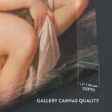 Lady of the Lake - Romantic Nude from Arthurian Legend canvas wall art - Image 3